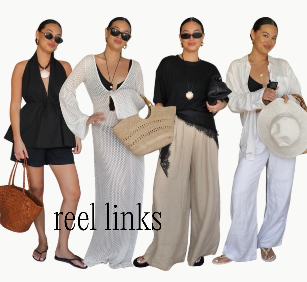 Reel links 🐚 #summerstyle #holidaystyle #minimalholiday

#LTKsummer