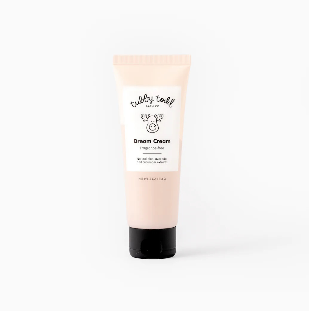 Dream Cream - Fragrance-free / 4 oz | Tubby Todd Bath Co.