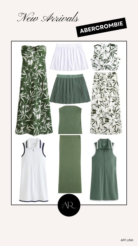 New arrivals from Abercrombie!

Green and white finds, new arrivals, summer fashion 

#LTKFindsUnder100 #LTKSeasonal #LTKStyleTip