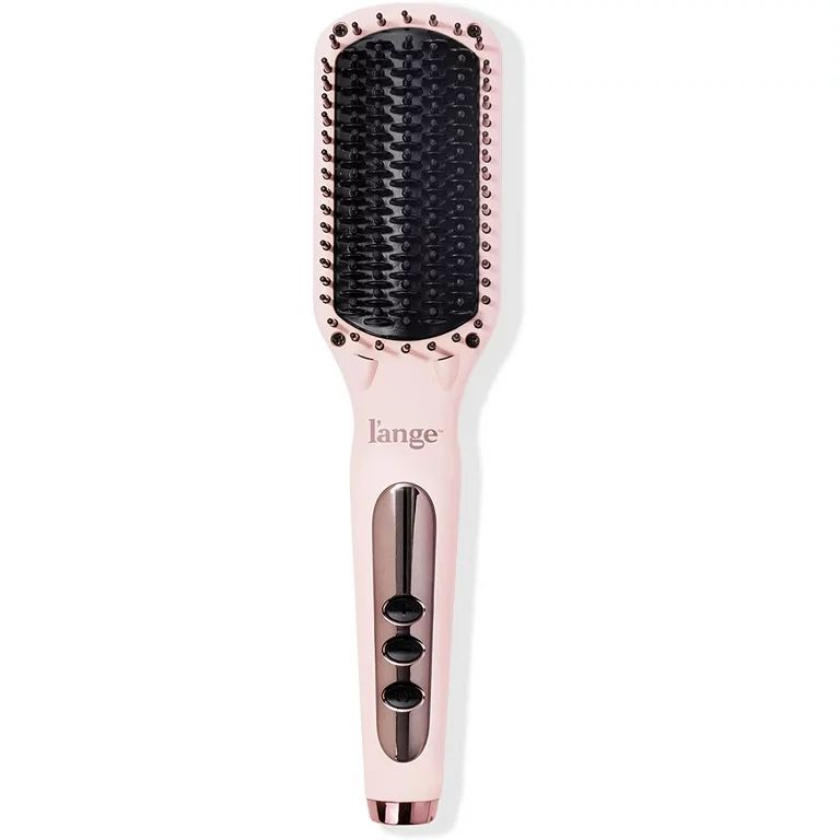 L'ANGE HAIR Le Vite Hair Straightener Brush | Heated Hair Straightening Brush Flat Iron for Smoot... | Walmart (US)