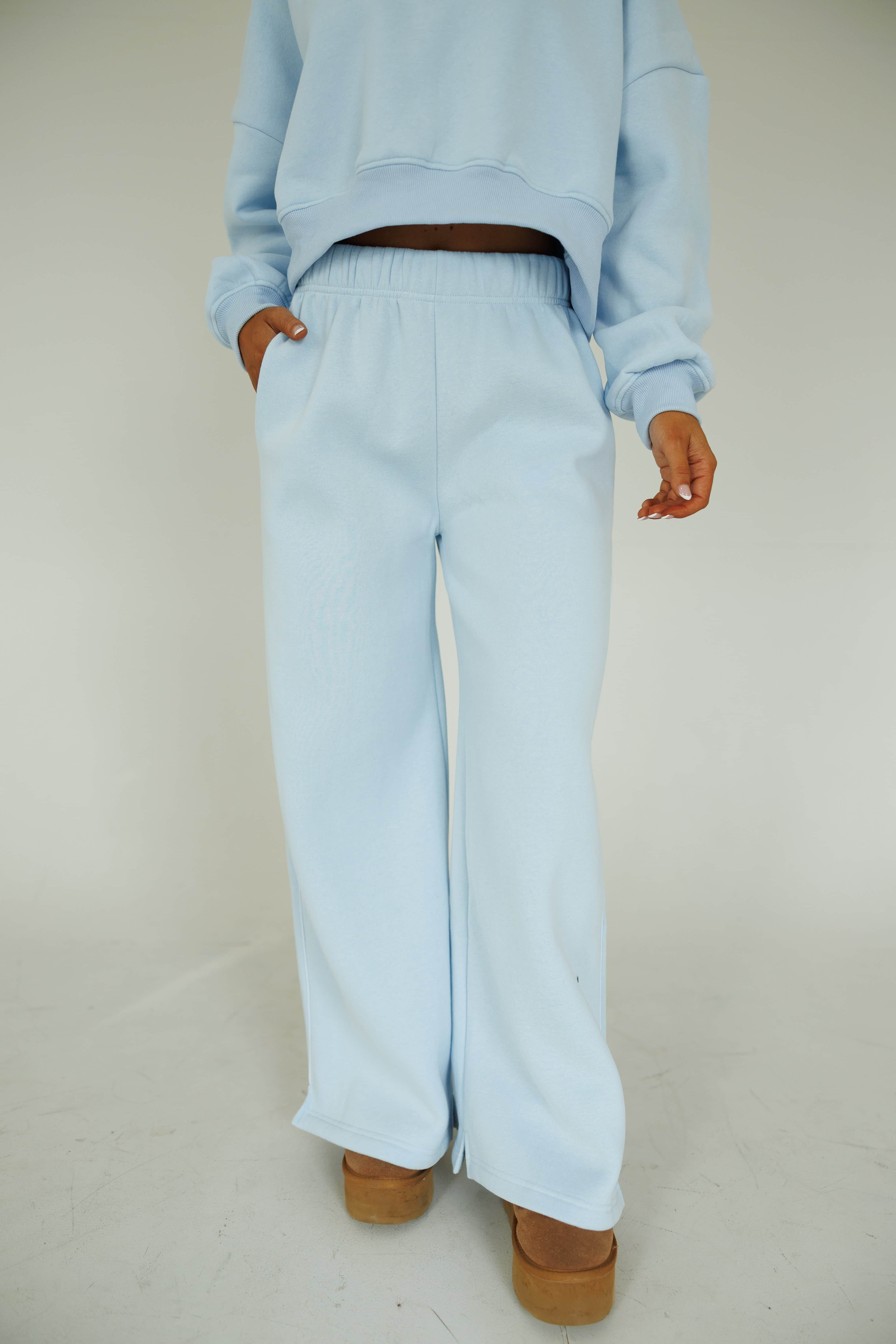 Cozy Cloud Wide Leg Sweatpants*** | Lane 201 Boutique