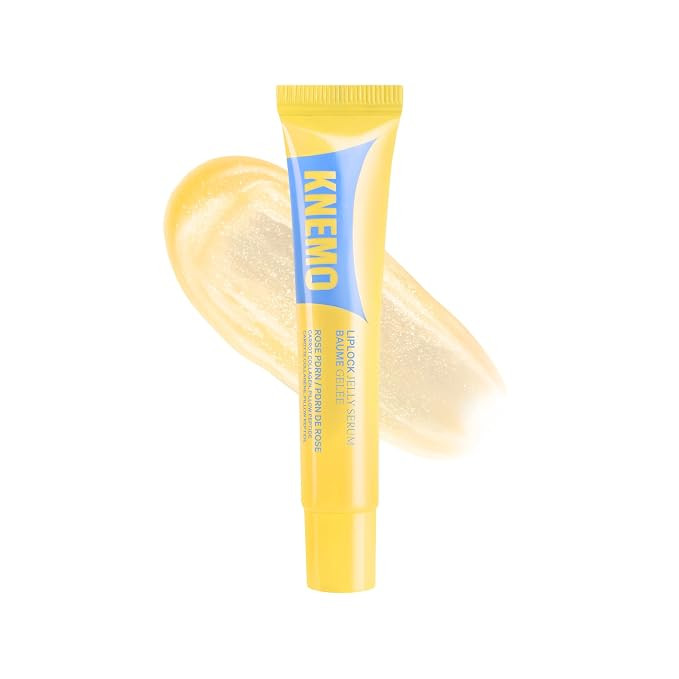 KNEMO LipLock Jelly Serum for Dry Lips, Long-Lasting Hydration & Plumping Gloss with Rose PDRN, C... | Amazon (US)
