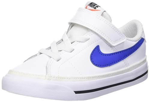 Nike Court Legacy (Infant/Toddler) White/Game Royal/Black 5 Toddler M | Amazon (US)
