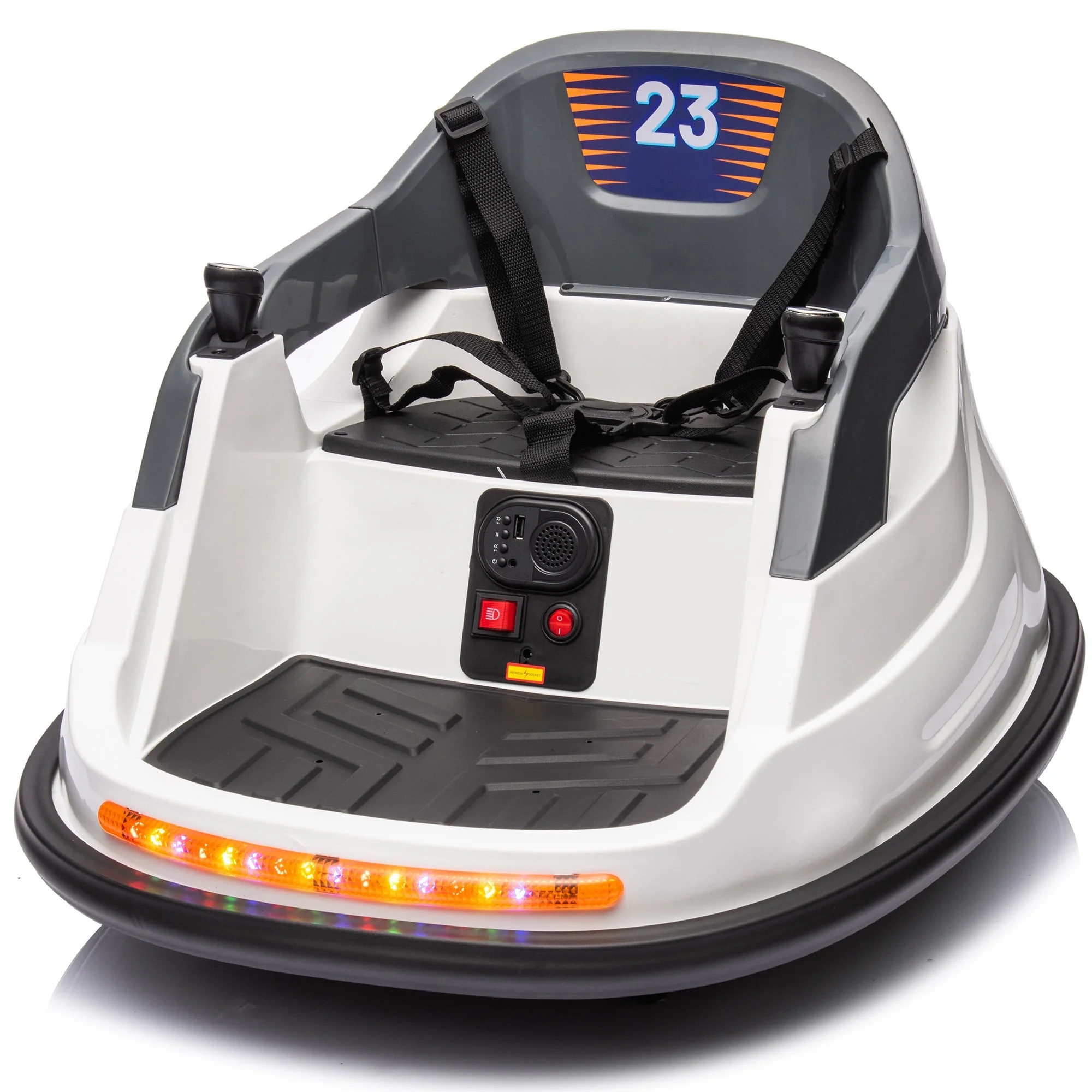 Hikiddo Electric Bumper Car for Kids, 12V Bumper Car Ride on Toys for Toddlers Aged 1.5-5 with Re... | Walmart (US)