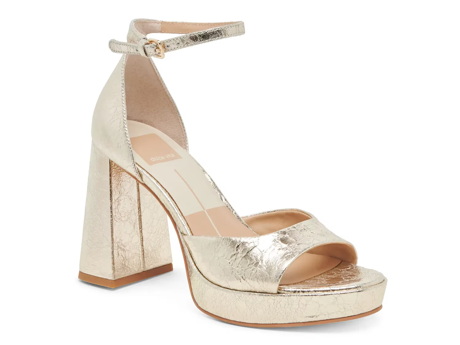 Dolce Vita Pandro Sandal | Women's | Platinum | Size 8.5 | Sandals | DSW
