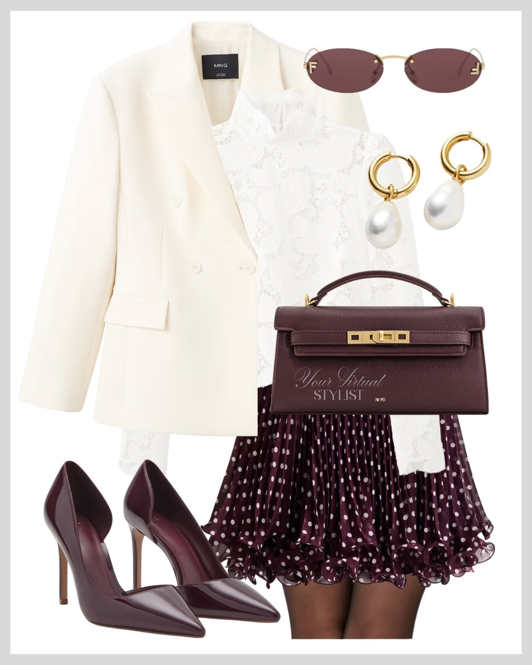 I’m obsessed with polka dots they’re timeless, feminine, and always in style. Sharing two chic looks with a pleated polka dot skirt that proves this print is forever.✨💎

Comment «Shop» and I DM you where to shop🛍️

Make sure to FOLLOW me to get the link🔗

You can also shop all my outfits via the Link in Bio💫

#springoutfitideas #blazer #outfitsoftheweek #outfitinspo #virtualstylist

Spring outfit ideas, polka dot, fashion stylist, style, outfit inspo, outfit ideas, casual looks, everyday outfits, stylish, trendy looks, fashion trends, loafers, quilted jacket, adidas spezzial, what to wear