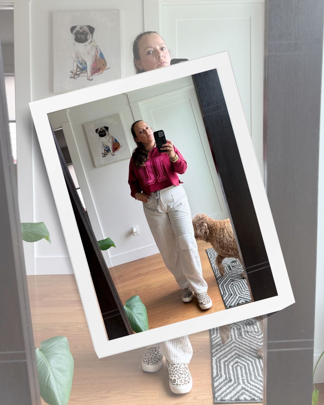 Rainy summer days deserve cute outfits too. ☁️💖

A cropped rugby sweatshirt, striped patchwork jeans, and leopard slip-ons = the easiest way to make errands feel a little more fun. Proof that gloomy weather doesn’t have to mean boring outfits.

#LTKdayinmylife #LTKootd #LTKgrwm