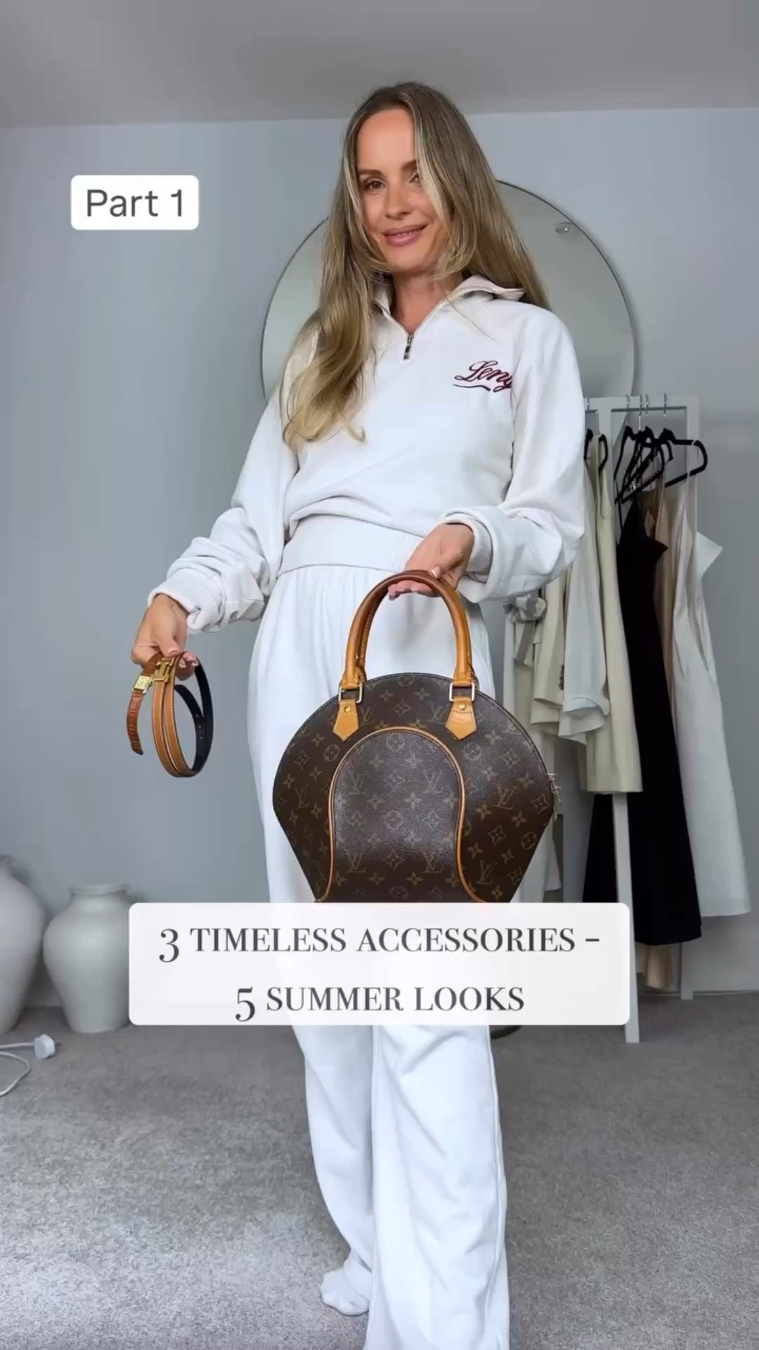 Your wardrobe should be like a puzzle where all the pieces fit with each other, the only difference is that you should be able to seamlessly move the pieces around and the picture would still work.

This is part 1 of my series of “3 timeless accessories - 5 looks” where I want to highlight that you don’t need a lot of items, you just need the right ones. 

Save this for when you need wardrobe inspiration, follow for part 2. 

Reply OUTFIT for all 5 looks and the pieces 🤍

#tessmontgomery #capsulewardrobe #quietluxury #slowfashion