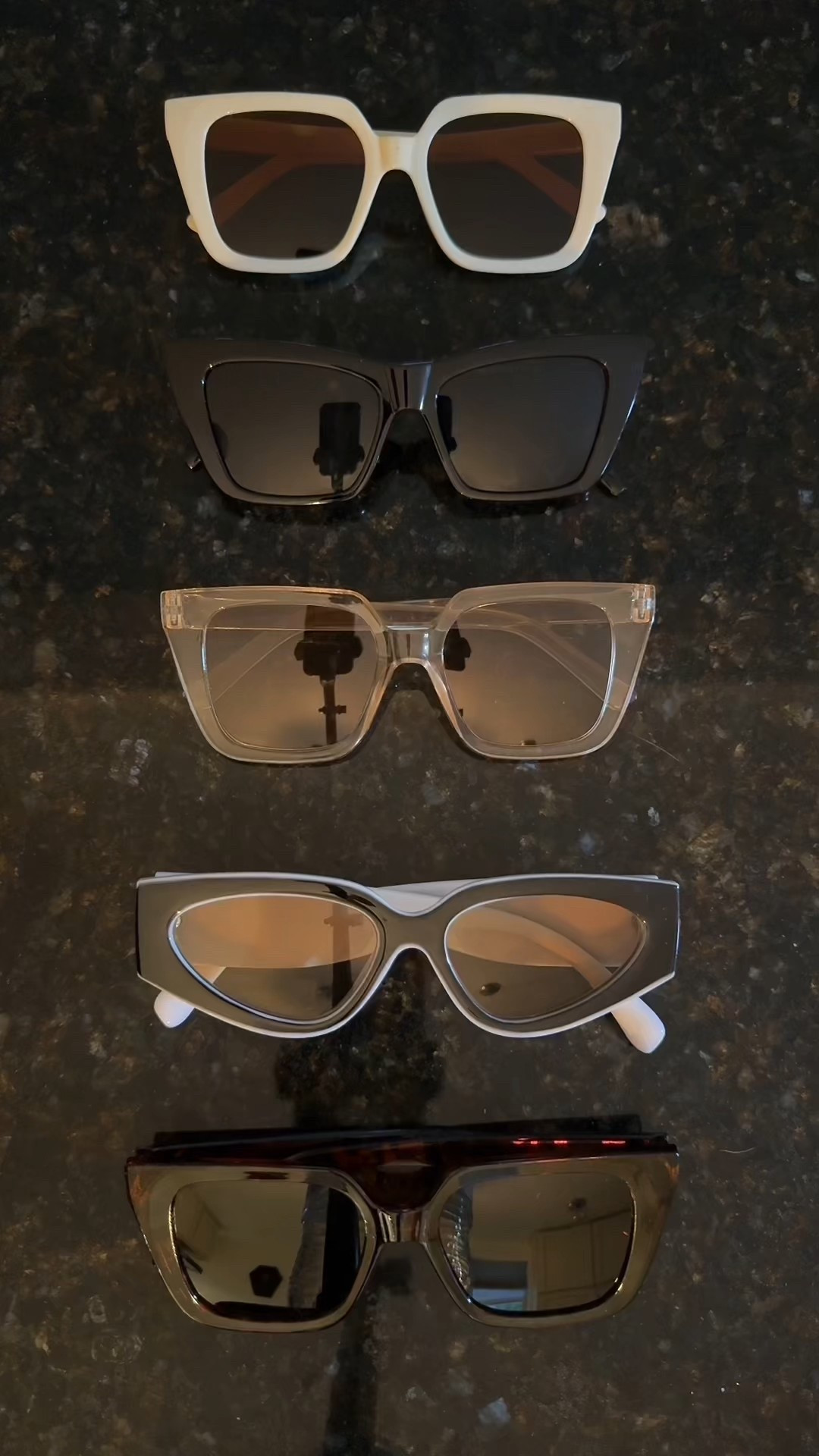 Paris Sunnies Lineup 🇫🇷🕶️
I stocked up on these chic (and super affordable) sunnies for Paris because I don’t trust myself with my fancy pairs while traveling. Each one gives off that effortless vintage vibe and pairs perfectly with my OOTDs—whether it’s café mornings, Seine strolls, or rooftop nights.

#LTKTravel #LTKStyleTip #LTKFindsUnder50