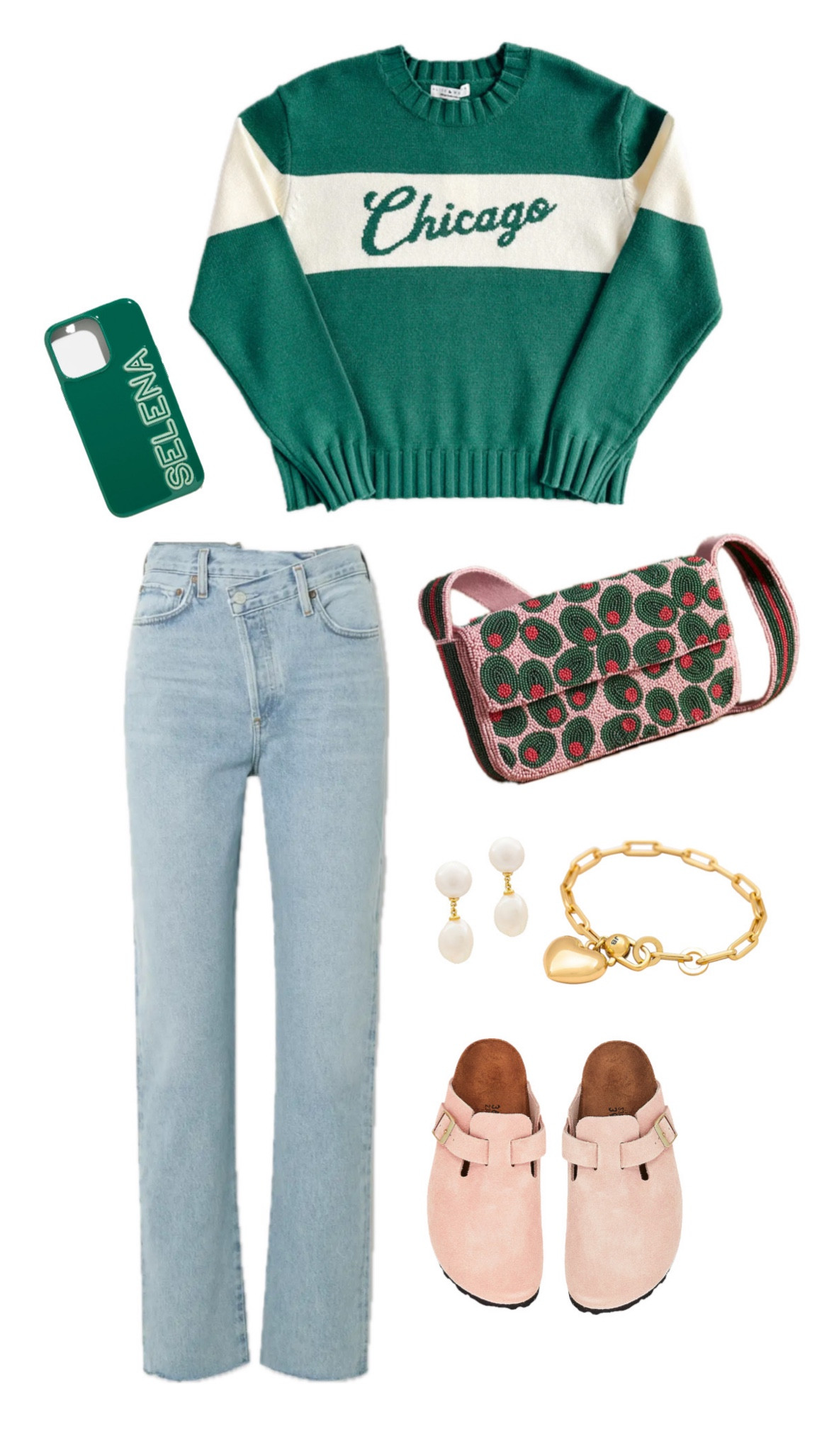 Sweater is from Alice and wonder 