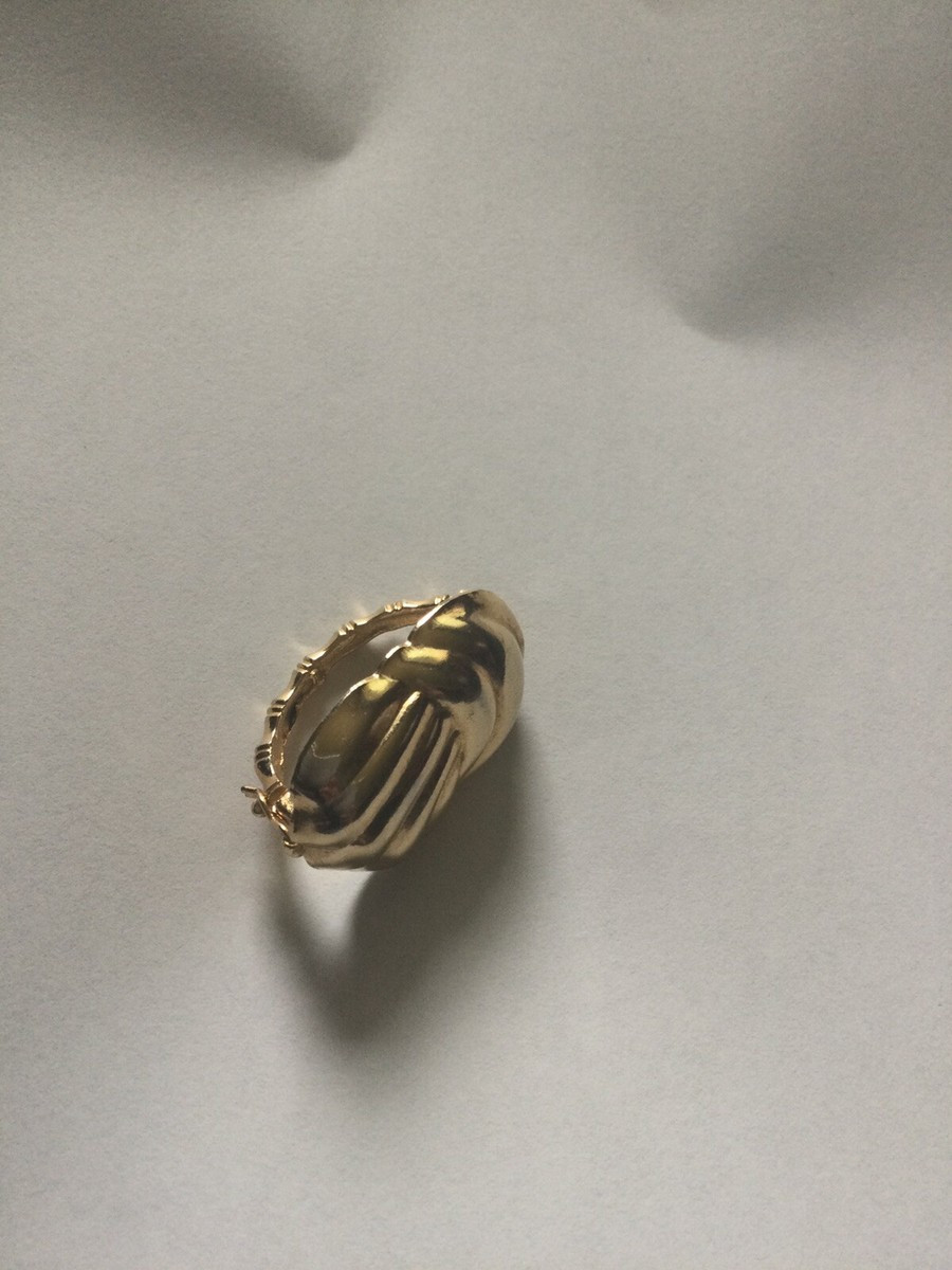 10K Yellow Gold Scarf Holder or Clip | eBay US