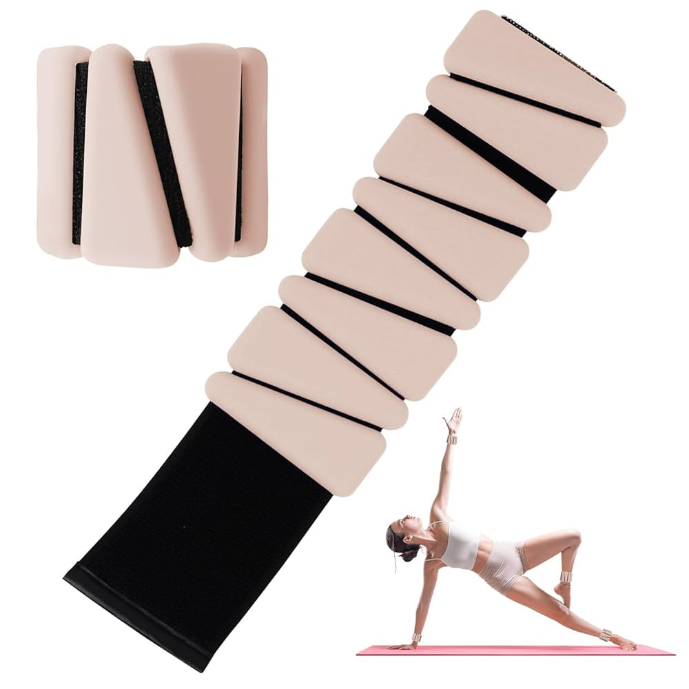 Wrist Weights Set of 2(1Lb Each), Adjustable Wrist and Ankle Weights Set for Women and Men, Weara... | Amazon (US)