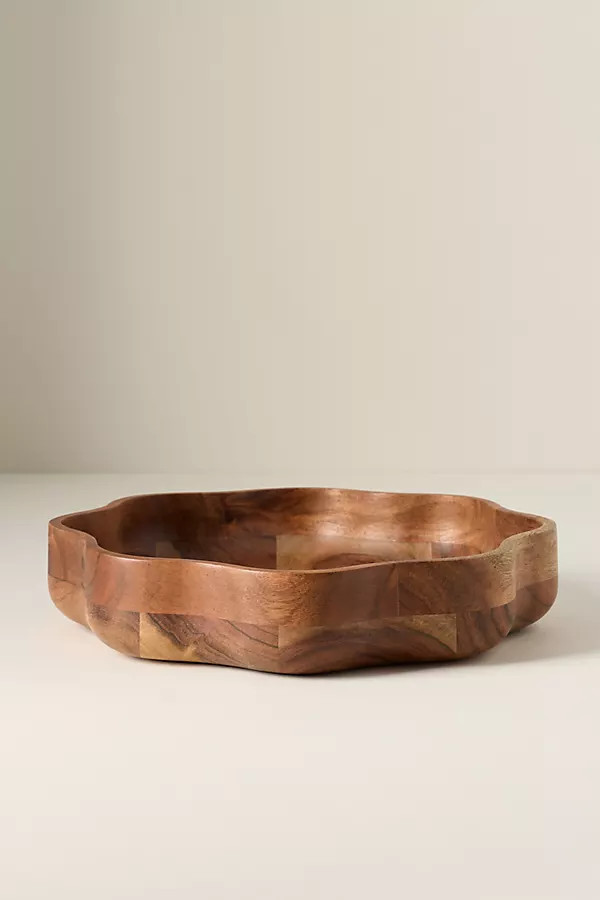 Jill Acacia Wood Bowl | Anthropologie (US)