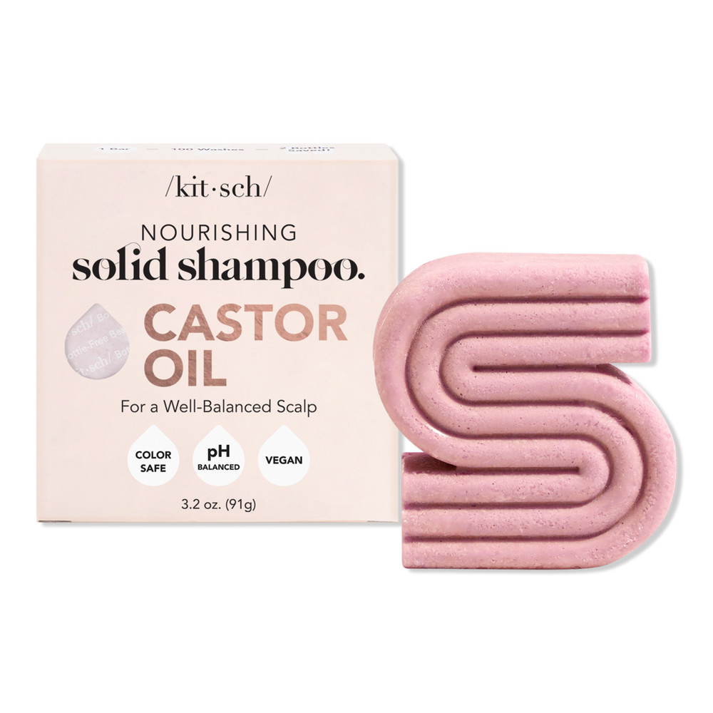 Kitsch Castor Oil Nourishing Hair Shampoo Bar | Ulta