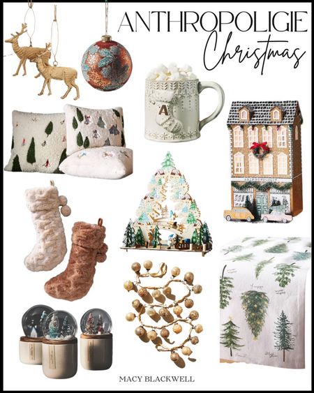 Anthropologie holiday home decor. Anthropologie Christmas decor. Modern Christmas decor. Unique Christmas decor  

#LTKSeasonal #LTKHoliday #LTKhome