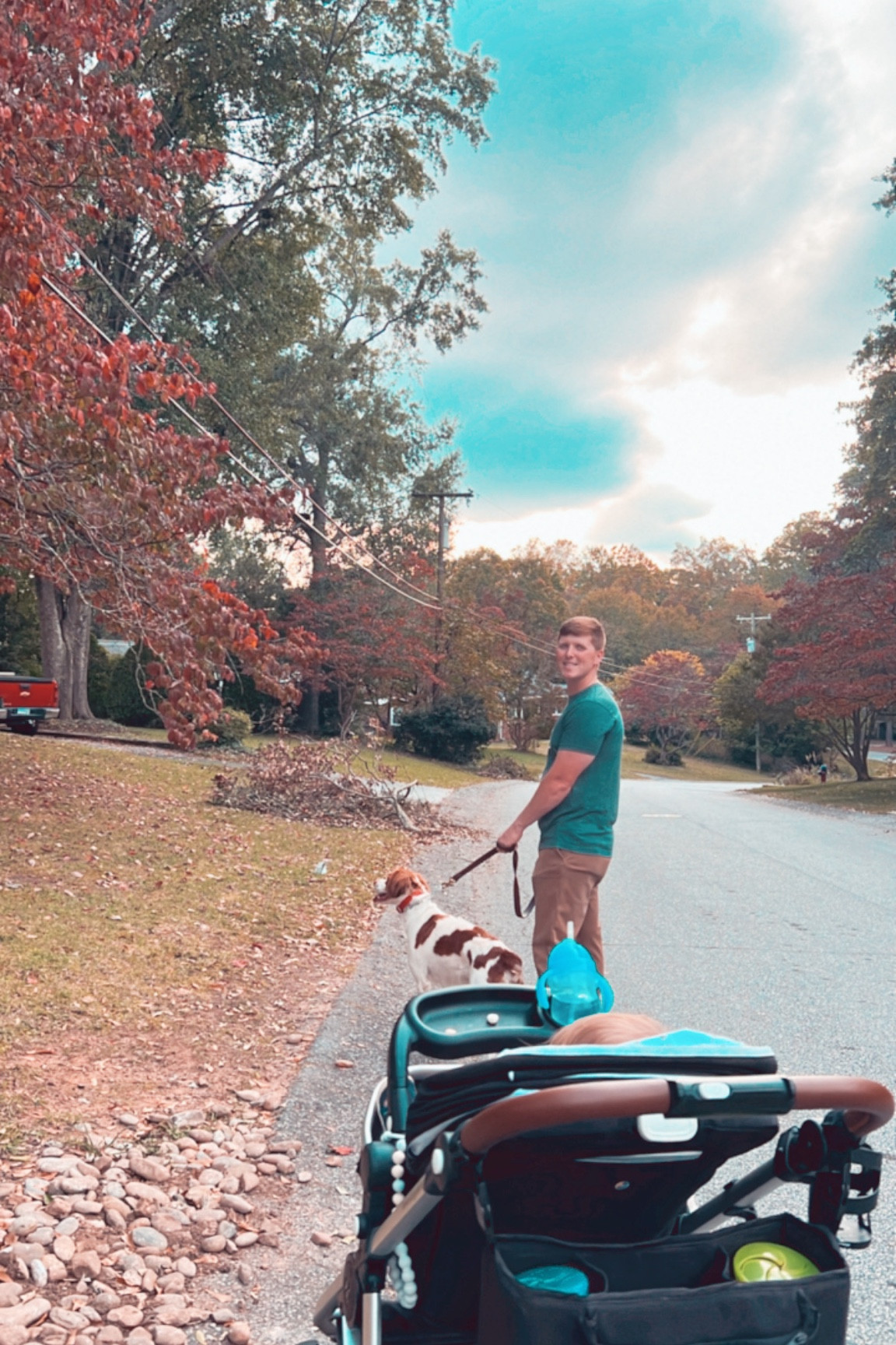 sure do love our little neighborhood this time of year, as the trees begin to really change 🍂🍁

#LTKSeasonal #LTKbaby #LTKfamily