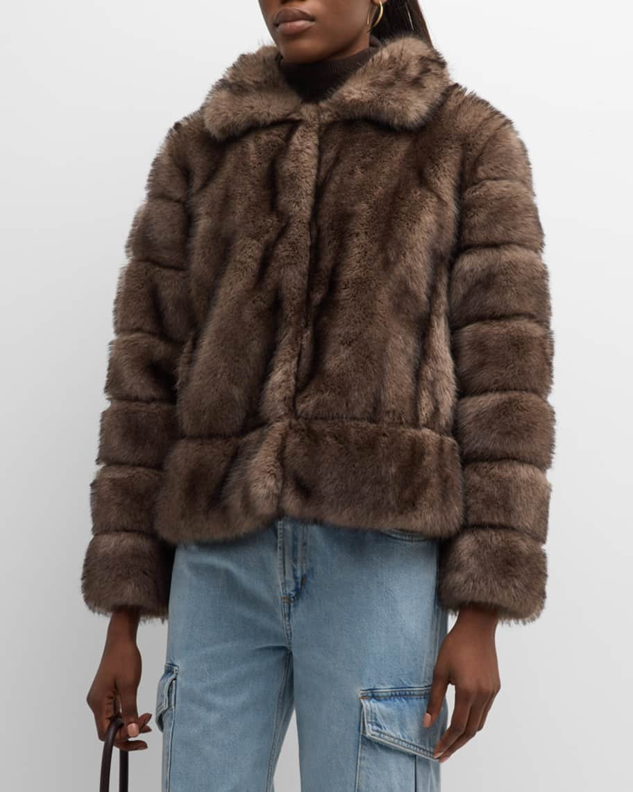 Kelli Kouri Faux Fur Jacket | Neiman Marcus