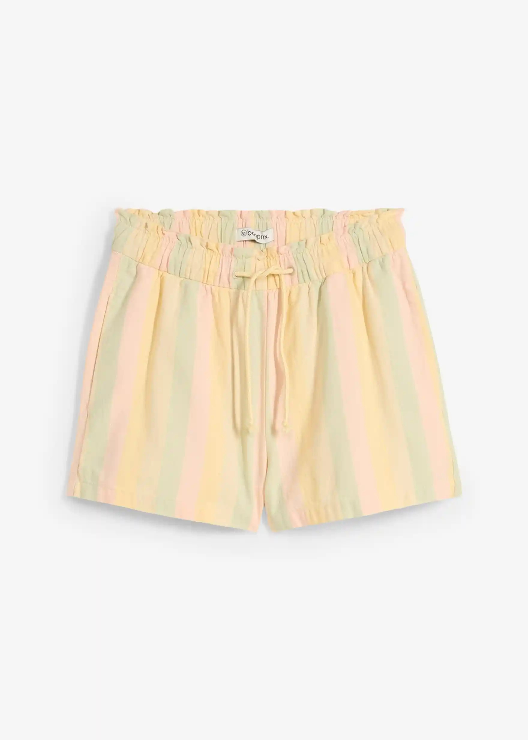 Lässige Shorts aus Baumwoll-Leinen Mix - beige - Damen | bonprix | Bonprix DE