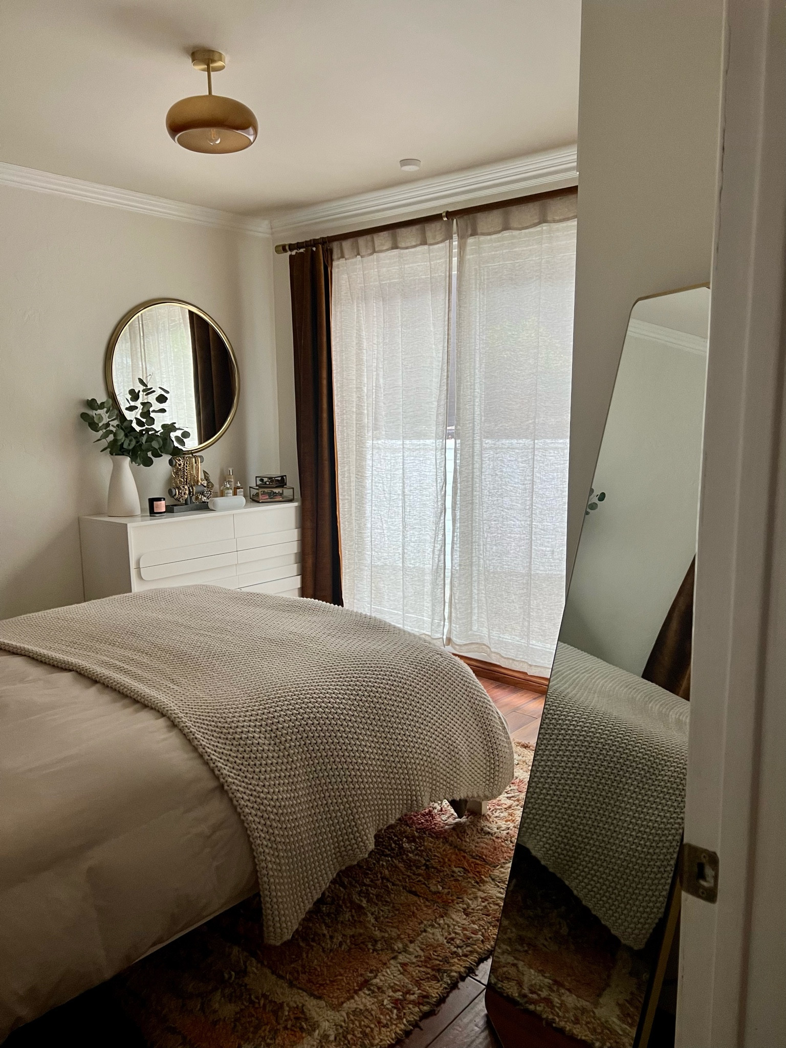 That morning light even on a rainy day! Sneak peek of my new bedroom. More home content to come  

#LTKhome