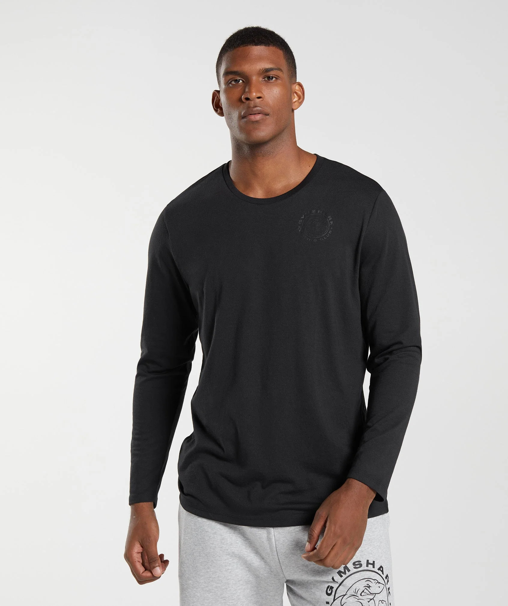 Gymshark Legacy Long Sleeve T-Shirt - Black | Gymshark US