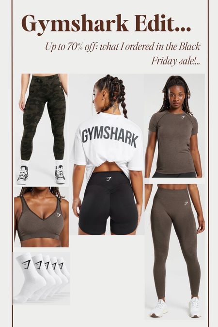 What I ordered in the Gym shark sale 🫶🏻✨ #Gymshark 

#LTKCyberWeek #LTKfindsunder50 #LTKSeasonal