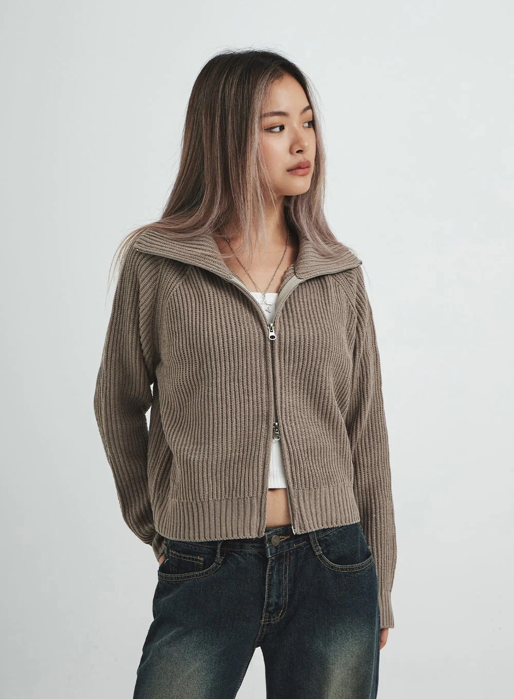 Zipper Knit CS14 | Lewkin