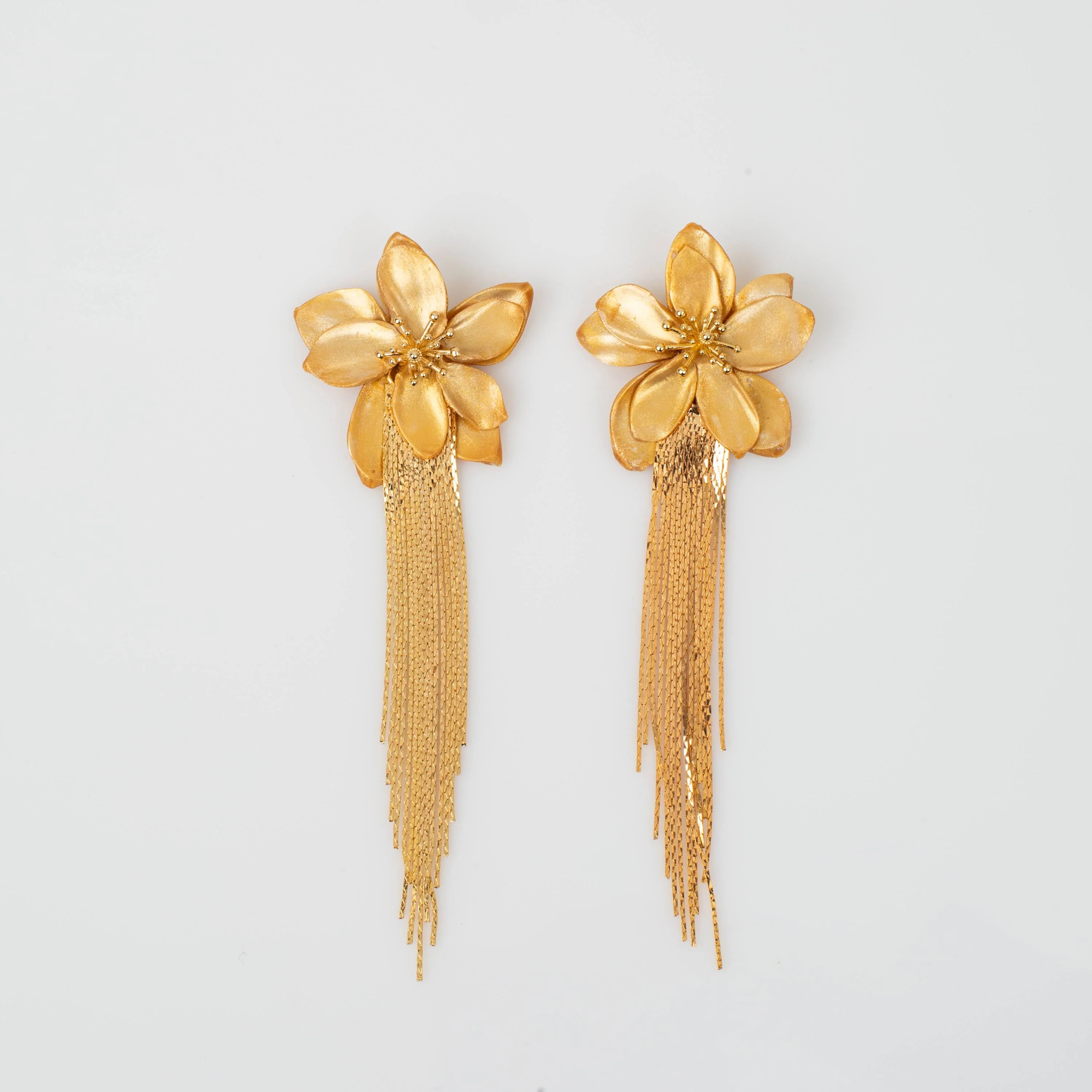 Sanibel Flower Dangle Earrings - Stunning Statement Style | Forlanya | Forlanya