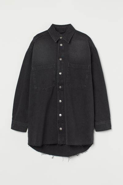 Oversized Denim Shirt | H&M (US + CA)