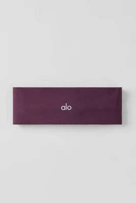 ALO | Airlift Headband in Rich Bordeaux | Alo Yoga