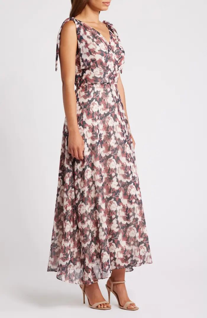 Tie Shoulder Maxi Dress | Nordstrom