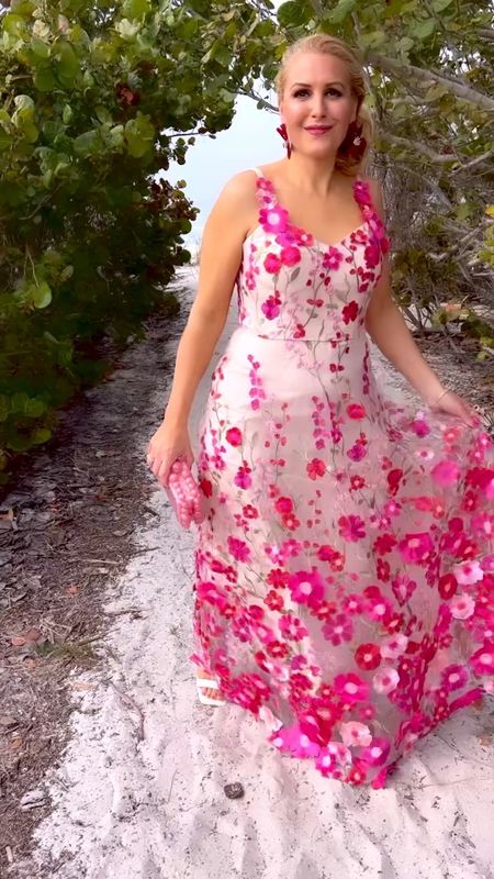 👰🏼‍♀️AW BRIDAL: #ad This fuchsia red floral dress from @aw.bridal is SPECTACULAR! #awbridal #floraldress #weddingguestdress #gardenpartydress

💯You can truly wear this as a bridesmaid dress, wedding guest dress, rehearsal dinner dress, prom dress, quinceanera dress, vow renewal dress or as a wedding dress. It’s under $150 too. 

❤️As I mentioned, it’s STUNNING!

🌸I’m wearing a size 10 and it fits PERFECT!

🫰🏻DISCOUNT CODE: Receive 10% off by using code: JTS10 at checkout.

👉🏼Follow my shop @jtstjtst11 on the @shop.LTK app to shop this post and get my exclusive app-only content!

#liketkit 
@shop.ltk

#weddingfashion #weddingdress #weddingguest #weddingguestoutfit #stylereels #reelsoutfits #styleinfluencer #styleinspo #weddingguestdresses #beachwedding #beachweddings #beachweddingdress #beachweddingideas #street2beachstyle #dunedin #dunedinflorida #lovefl #tampabloggers #stpeteblogger




#LTKwedding #LTKVideo #LTKSeasonal