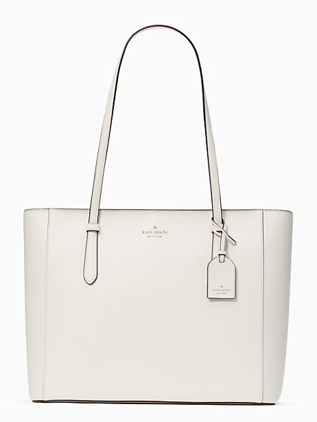 Kate Spade Schuyler Medium Tote, Parchment | Kate Spade Outlet