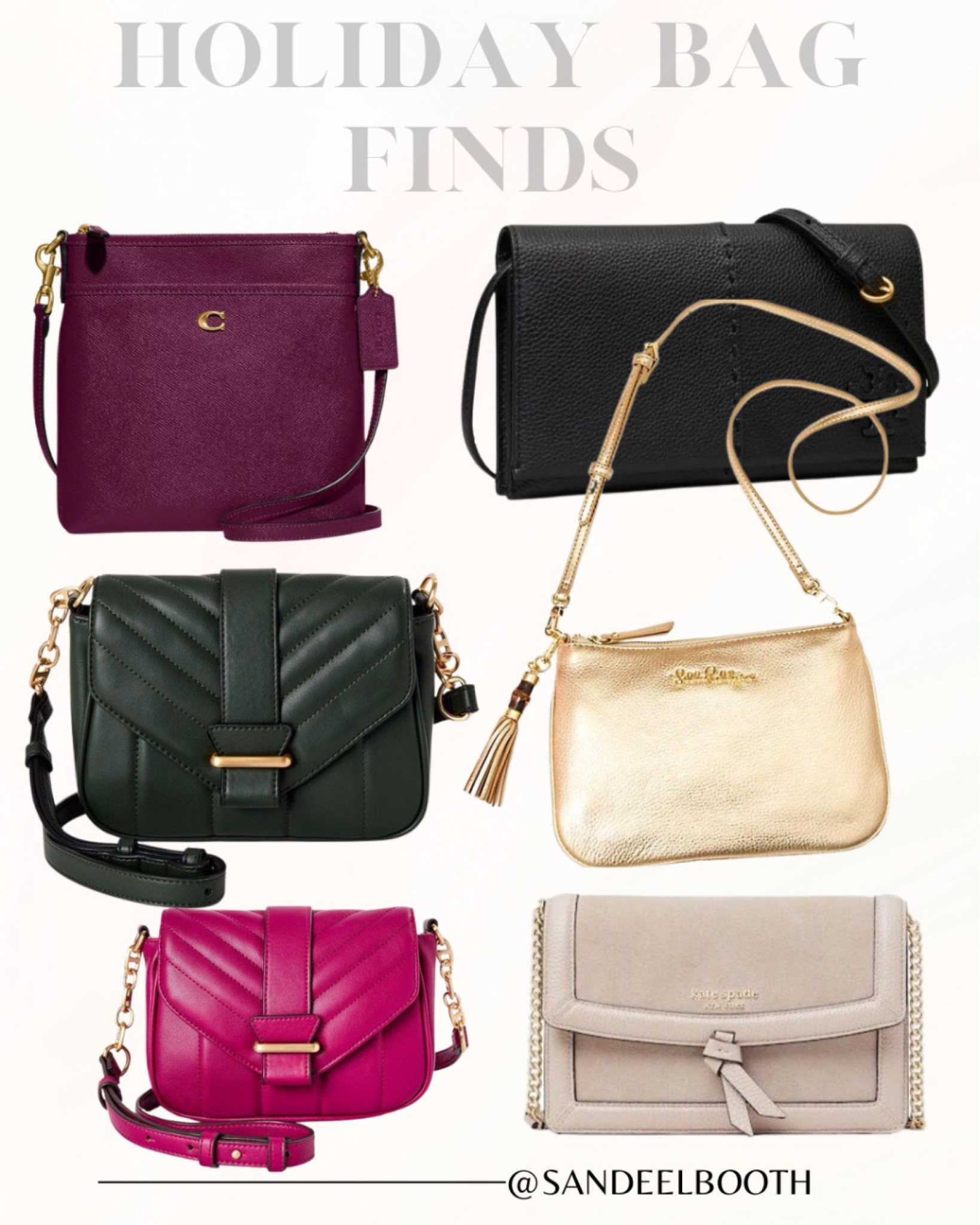 Holiday bags
Party clutches 
Crossbody bags 

#LTKstyletip #LTKHoliday #LTKitbag