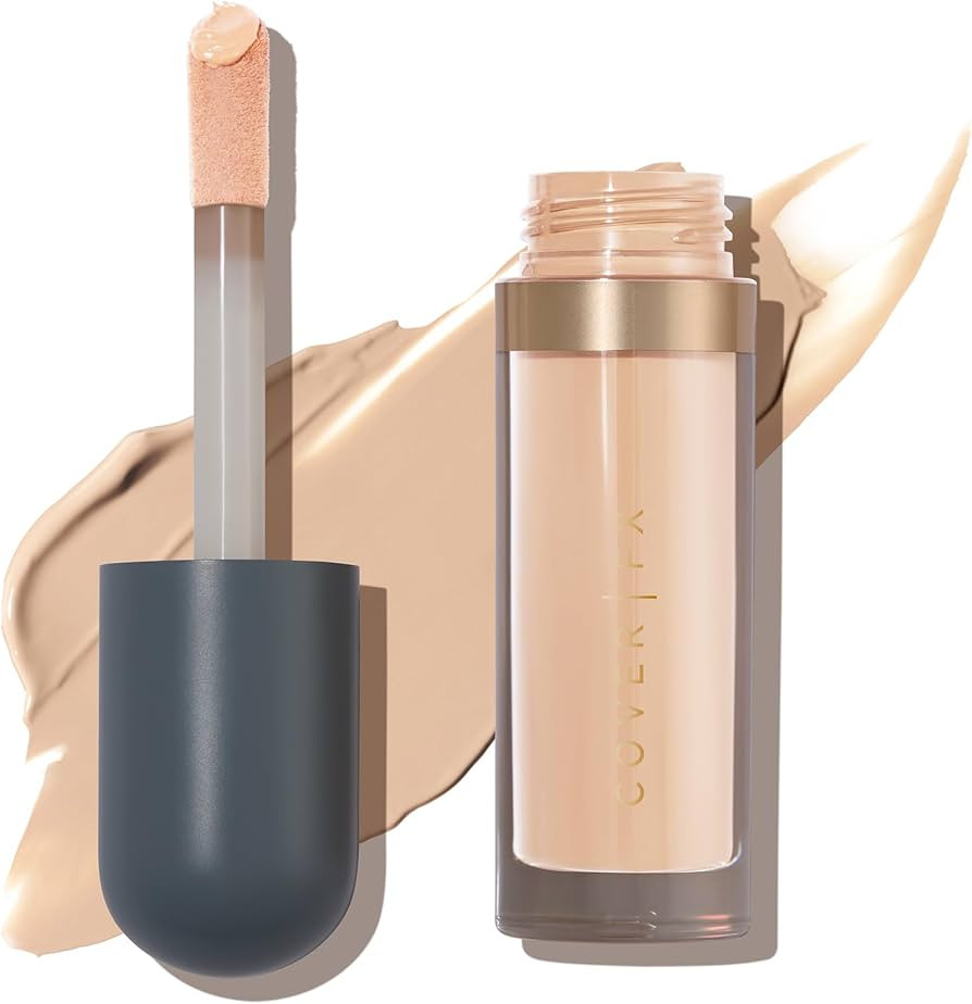 COVER FX Skin Discovered Longwear Full Coverage Concealer | Buildable Crease-Resistant High Cover... | Amazon (US)
