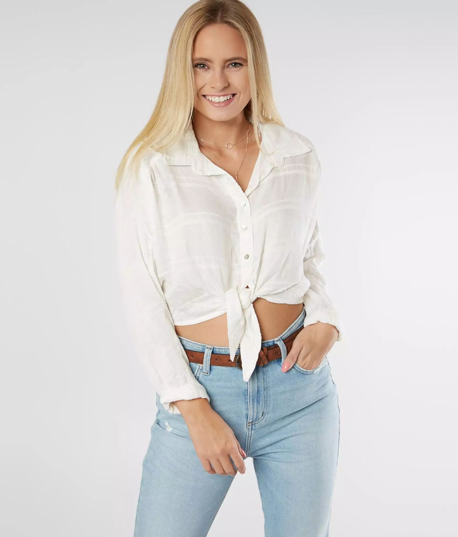 Sunset Sessions Cropped Blouse | Buckle