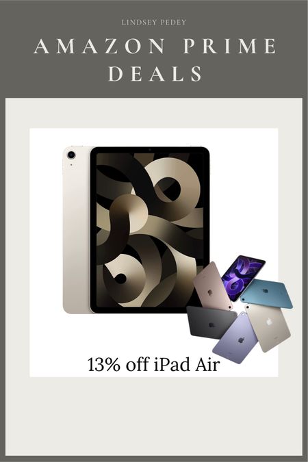 Apple iPad Air on sale for prime day! 

#amazon #ipad #apple 

#LTKsalealert #LTKU