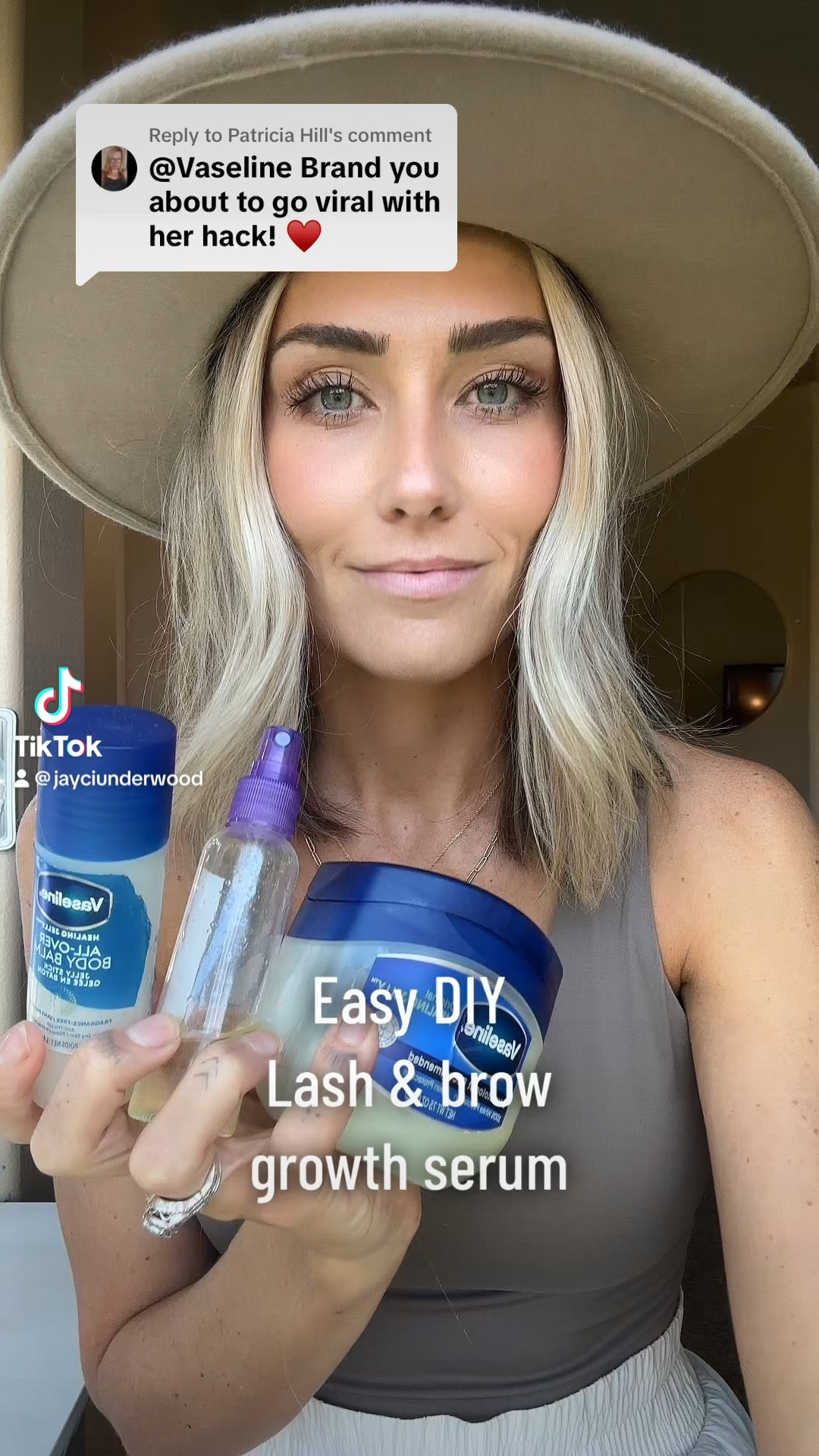 DIY lash & brow serum 