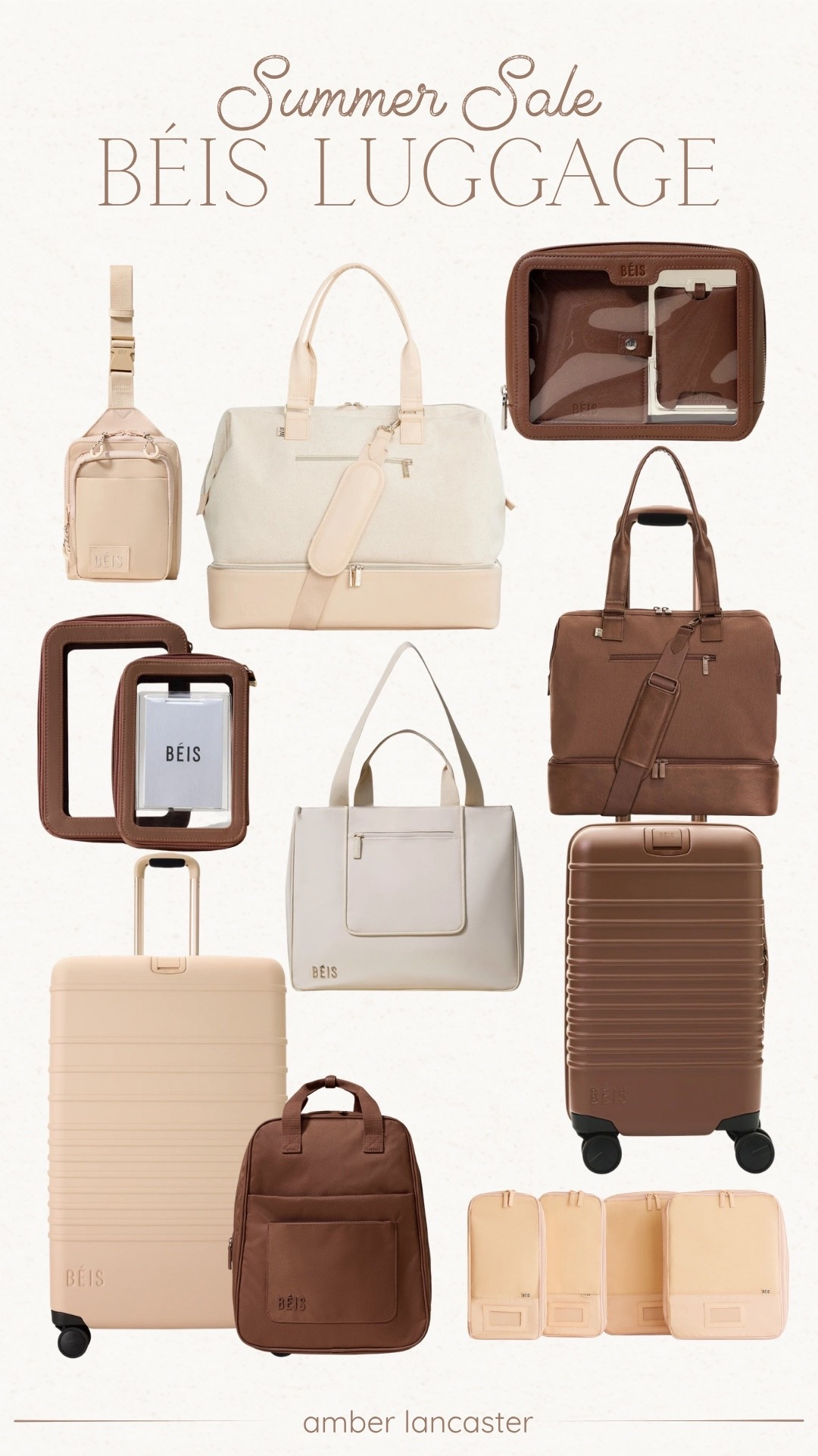 Béis is having a summer sale for up to 50% off!! | 
beis, beis luggage, beis travel, beis sale, beis luggage sale, beis weekender, beis mini weekender, packing cubes, luggage, suitcase, carry on, carry on bag, carry on luggage, travel tote, tote bag.

#LTKSaleAlert #LTKTravel #LTKSeasonal