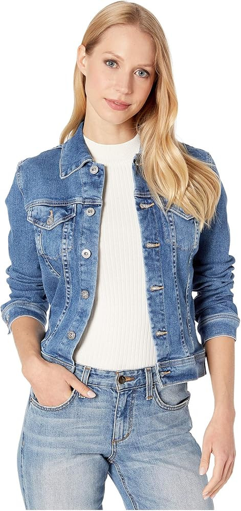 AG Adriano Goldschmied Women's Robyn Fitted Stretch Denim Jacket | Amazon (US)