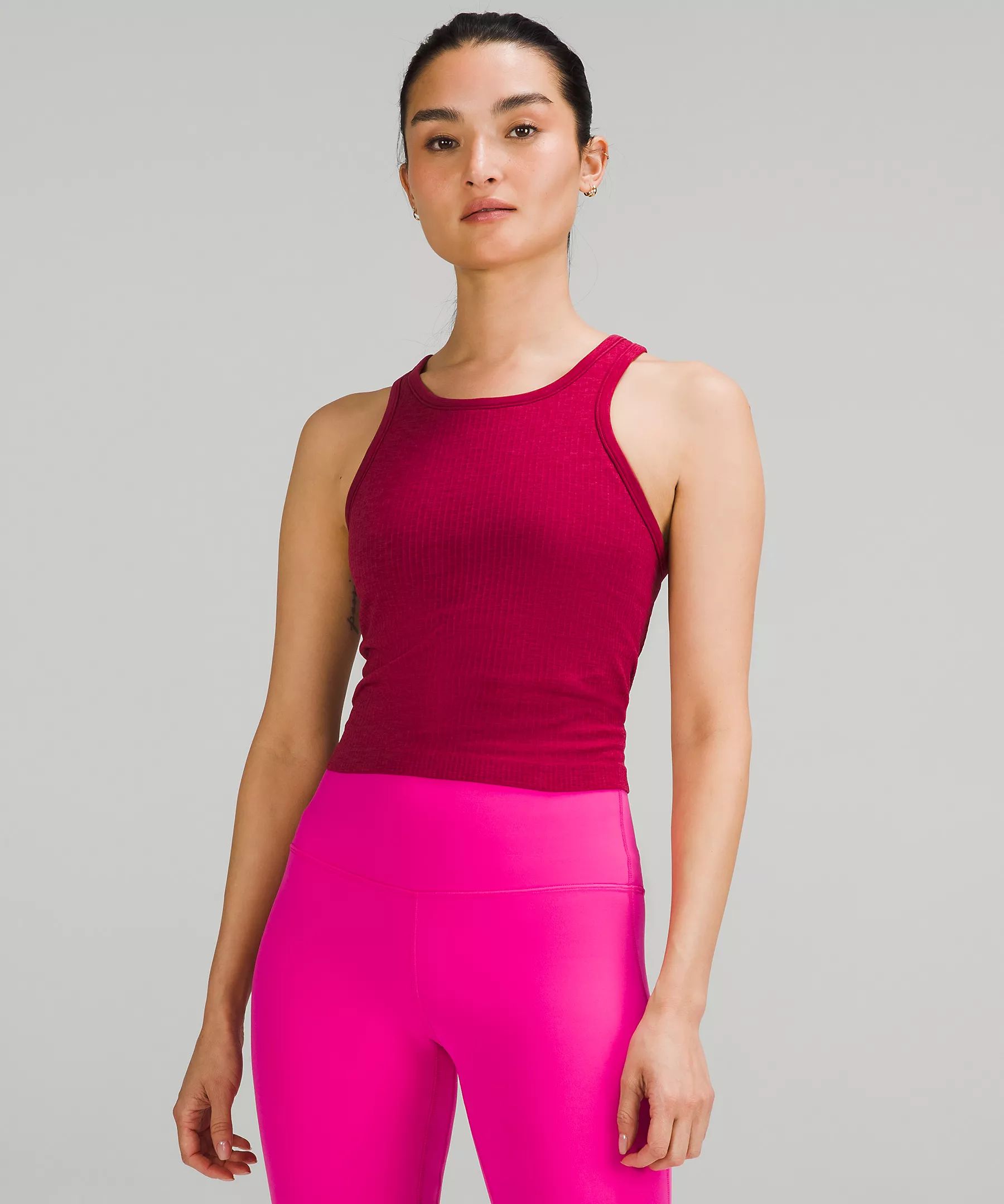 Ebb to Street Cropped Racerback Tank Top | Women's Sleeveless & Tank Tops | lululemon | Lululemon (US)