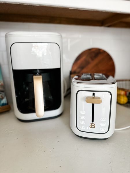  Beautiful by drew Barrymore toaster and coffee maker- these get used daily! Love them  

#LTKfindsunder100 #LTKfamily #LTKhome