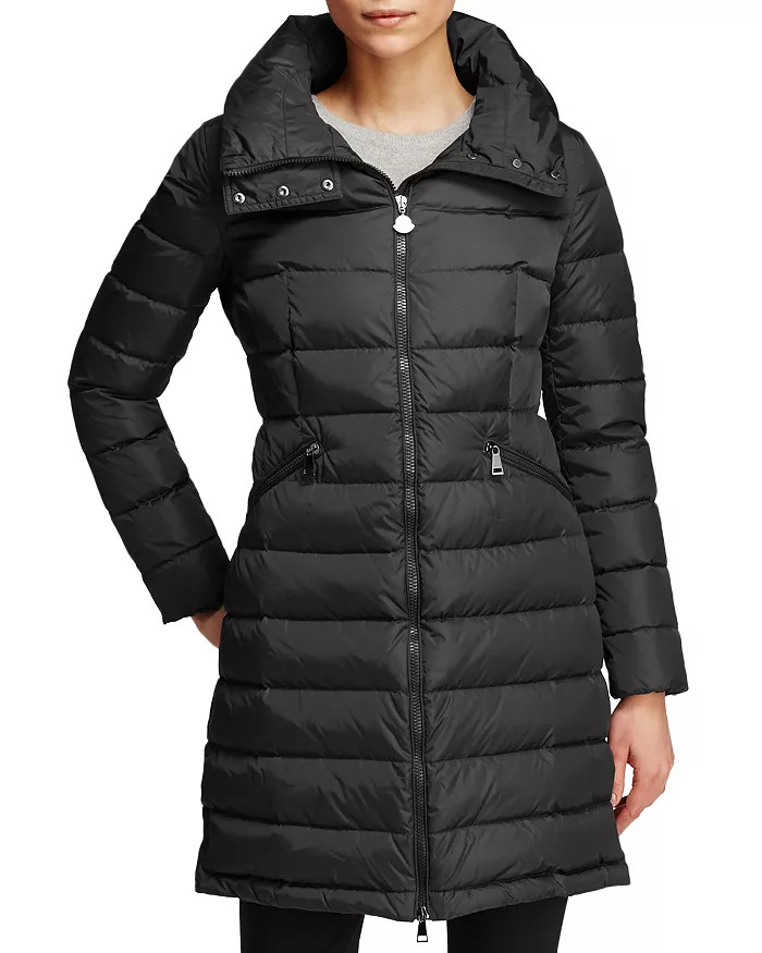 Women's Flammette Down Coat with Stowable Hood | Bloomingdale's (US)