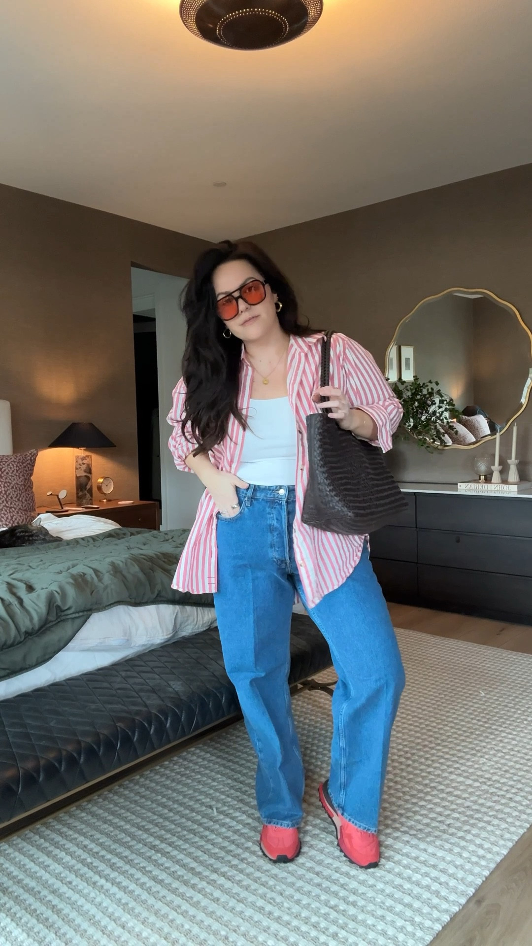 Day 15 of 30 everyday outfit challenge! Button down free people size down it runs really oversized- wearing a large could do a medium, Sneakers size down one, Tank large old navy



#LTKSeasonal #LTKStyleTip #LTKMidsize