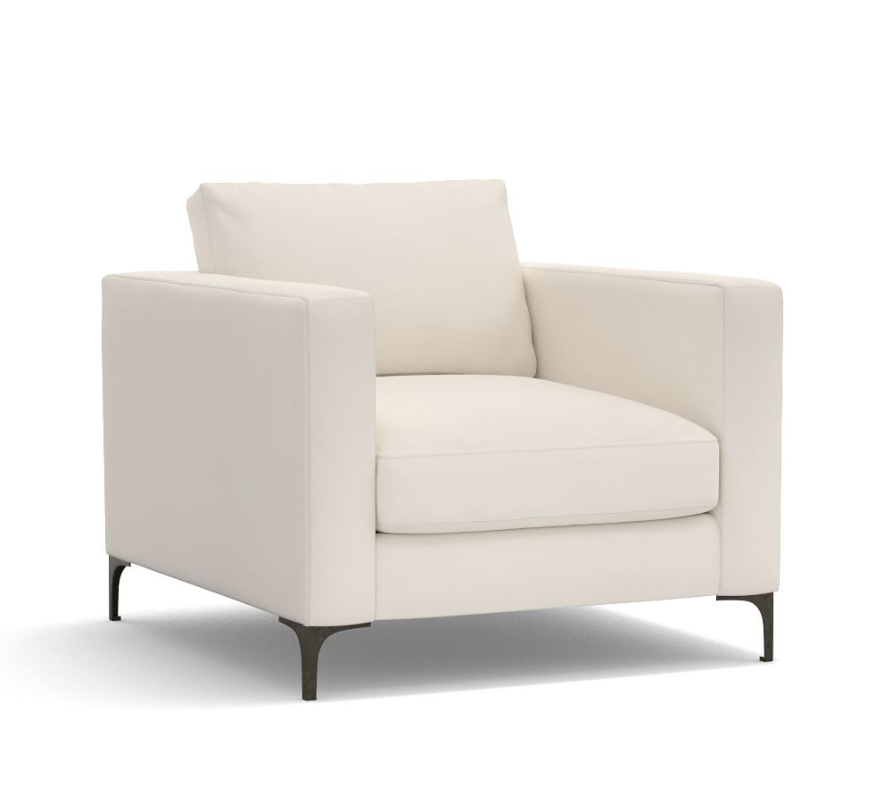 Jake Upholstered Armchair | Pottery Barn (US)