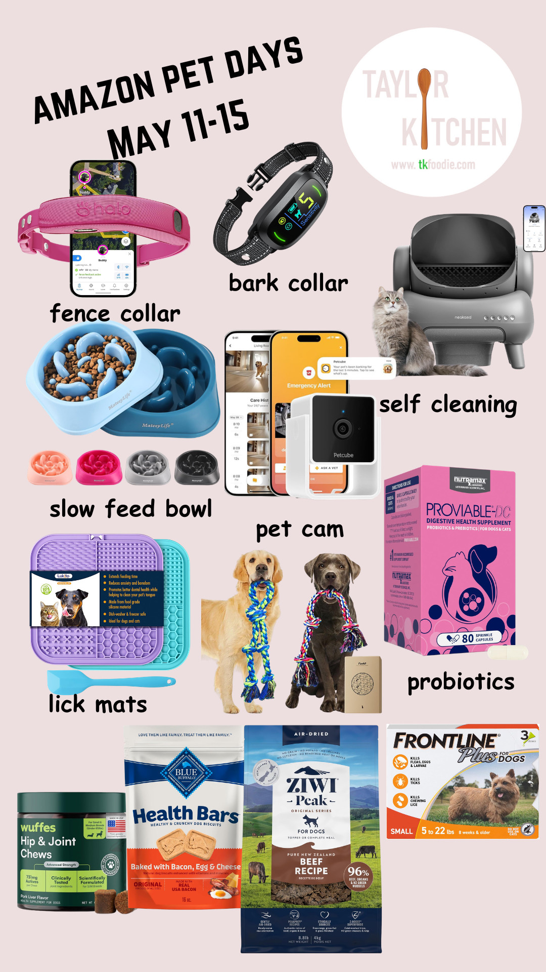 @amazon Pet Days are running now! May 11-15.  Get some great deals for your fur baby 🐶 🐱

 

 #LTKSaleAlert
