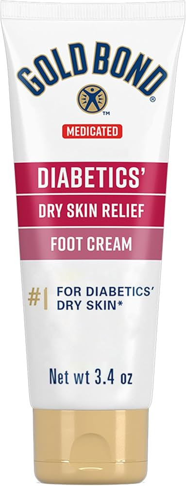Gold Bond Ultimate Diabetics' Dry Skin Relief Foot Cream 3.4 oz., Soothes Skin Discomfort | Amazon (US)