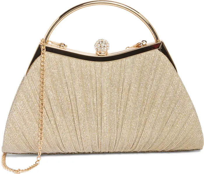 ALESSIA BIANCHI Glitter Curve Frame Clutch | Nordstromrack | Nordstrom Rack
