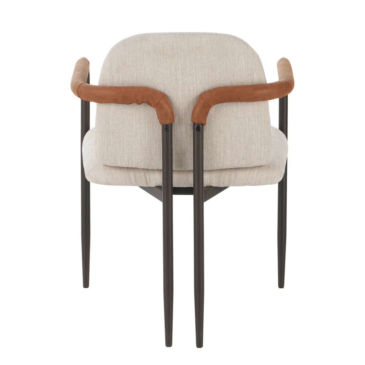 Denver Modern Dining Chairs With Iron Frame (Set of 2) | Wayfair North America