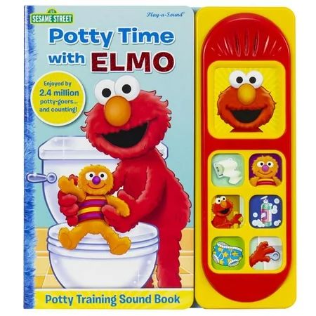 Potty Time with Elmo (Board Book) | Walmart (US)