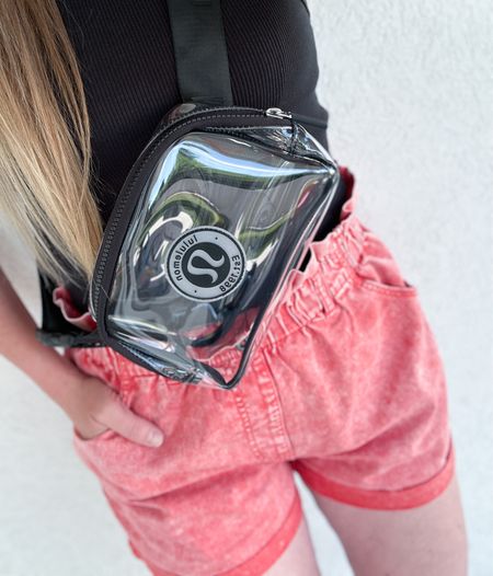 The perfect clear belt bag for concerts & events. It’s don’t usually like when Lululemon puts large logos on items because to me, it makes them feel tacky, but I made an exception on this because it’s so cute & functional. 

#beltbag #lululemon #crossbody

#LTKBacktoSchool #LTKitbag #LTKtravel